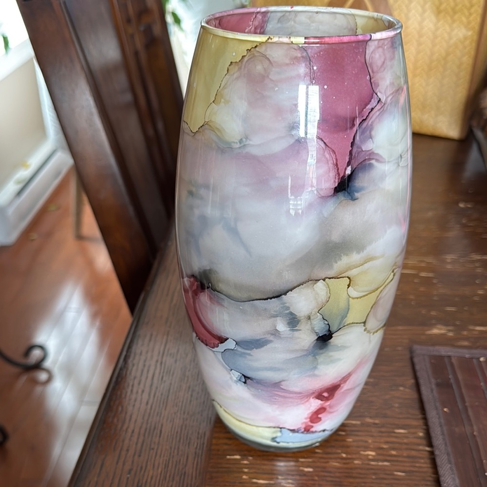 Abstract Multicolor Vase - Picture 4 of 4